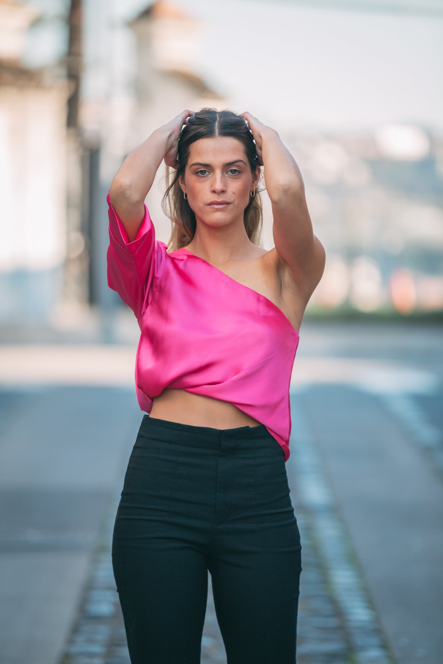 TOP JULIETA FUCSIA