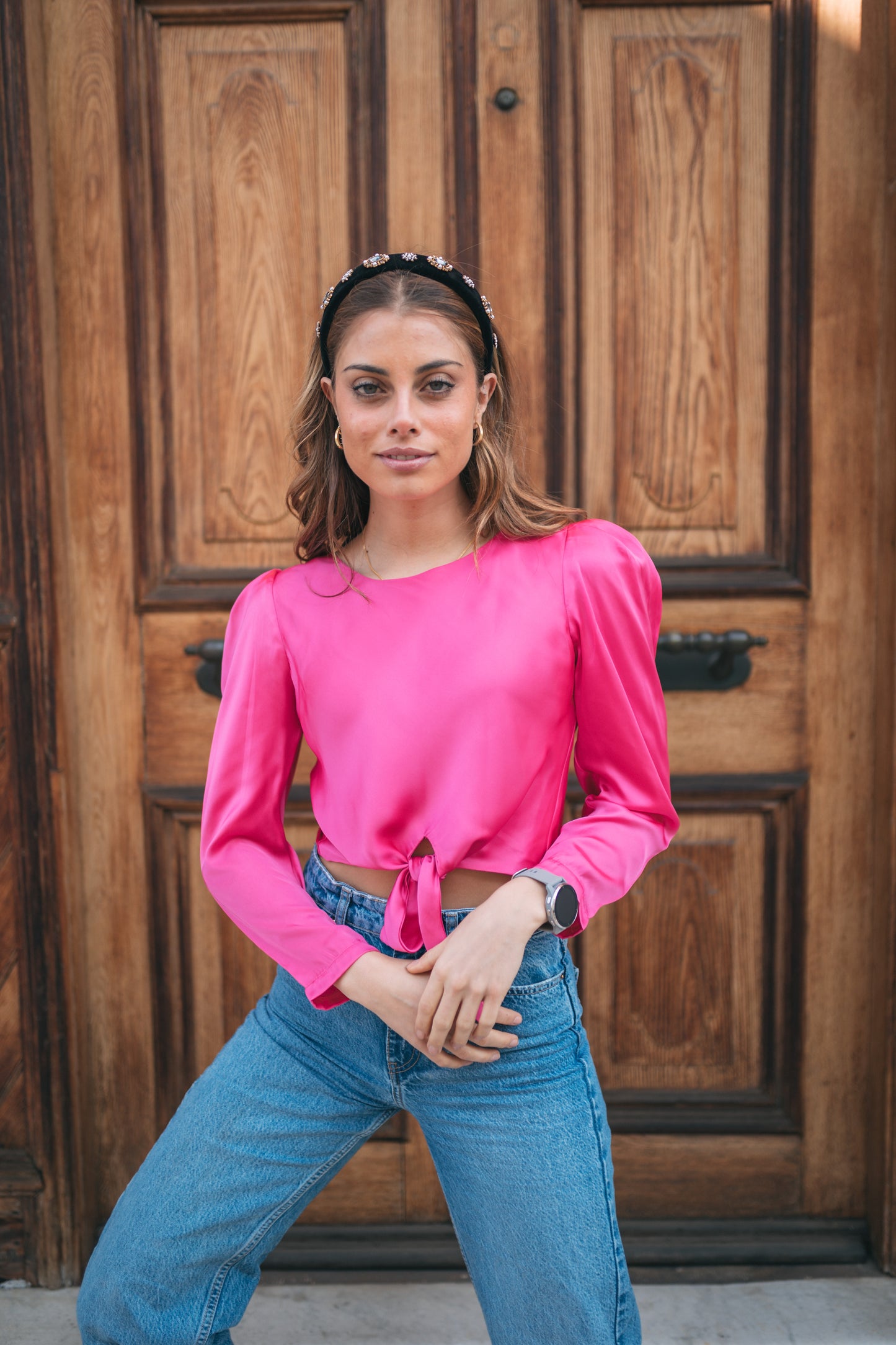 TOP MARÍA FUCSIA