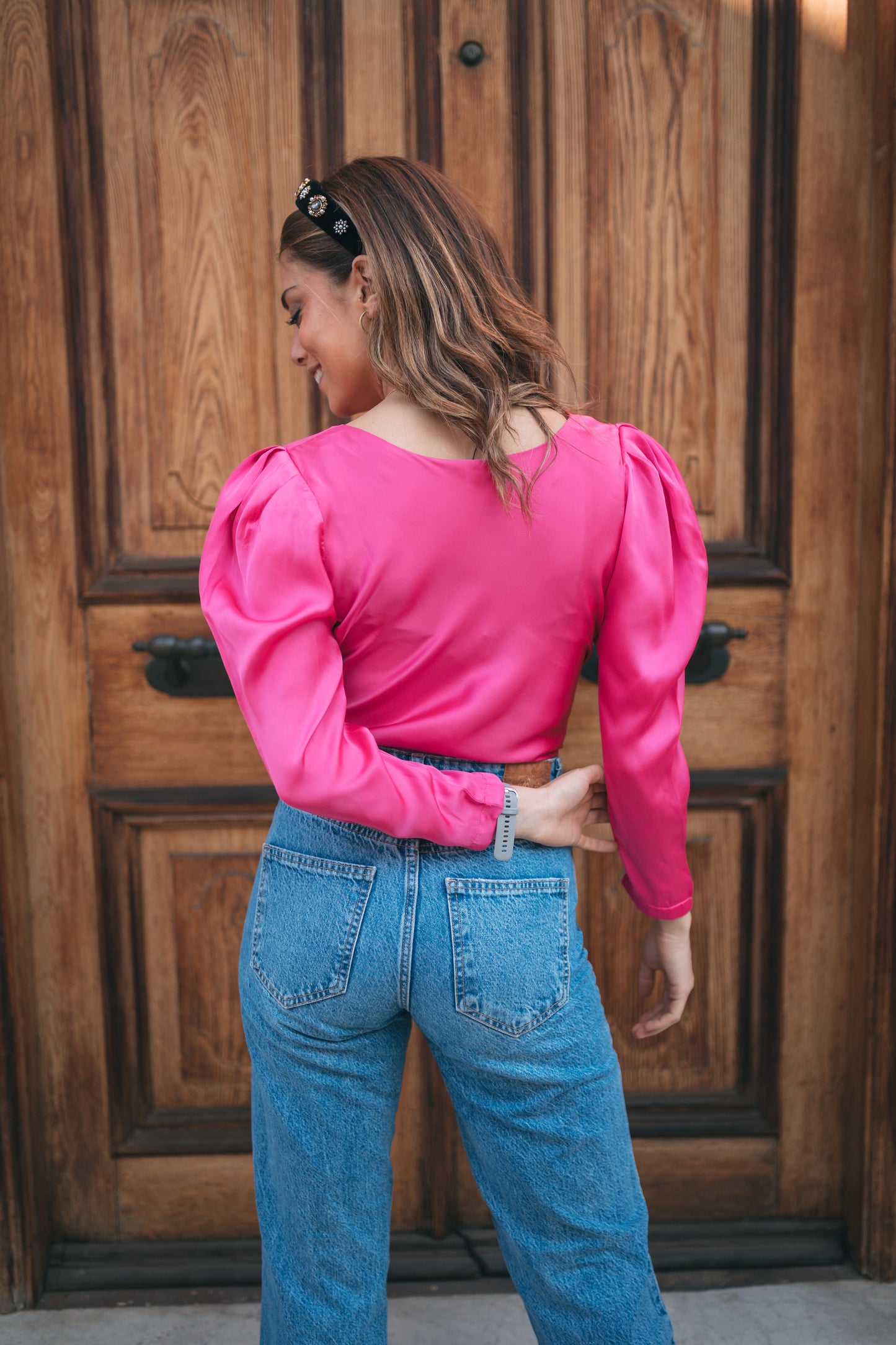 TOP MARÍA FUCSIA