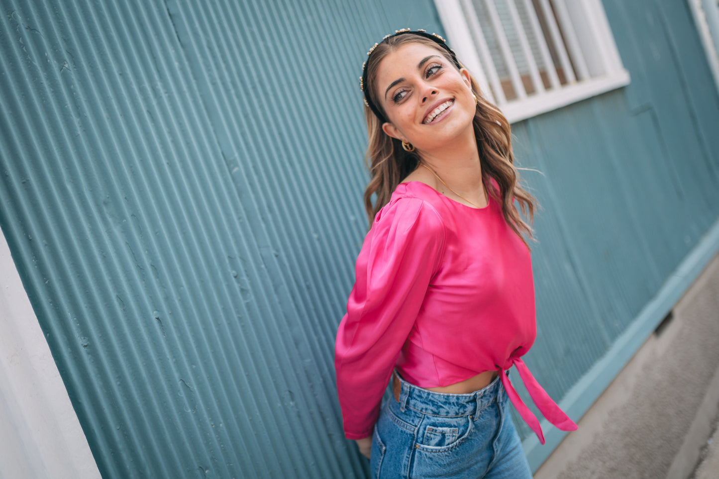 TOP MARÍA FUCSIA