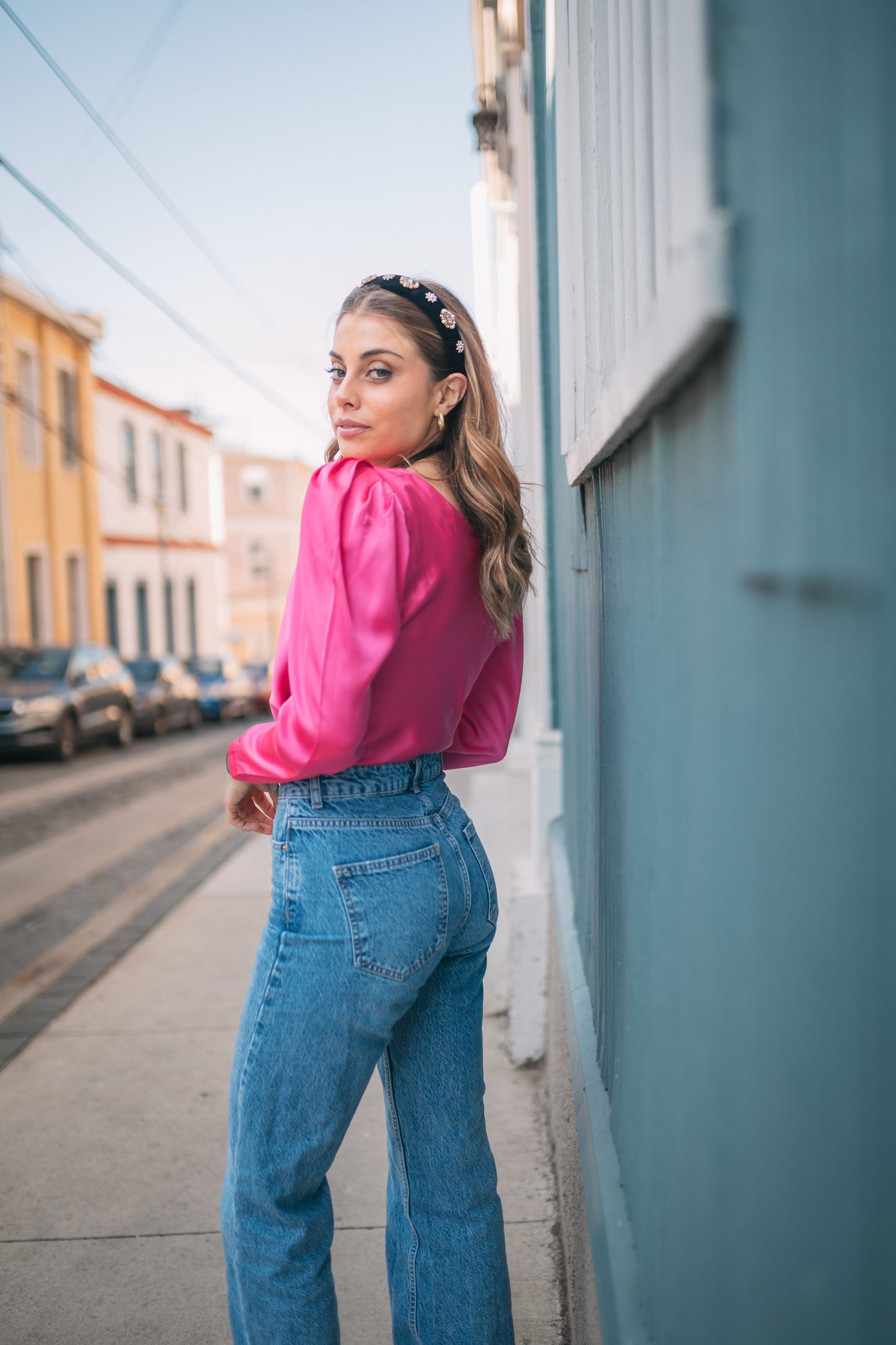 TOP MARÍA FUCSIA