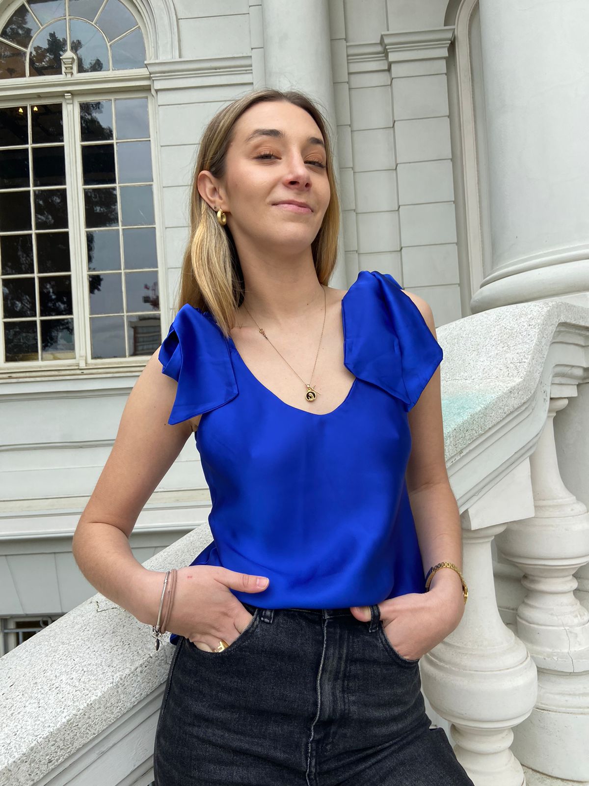 TOP TRINI AZUL